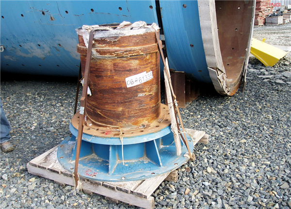 Allis Chalmers 9' X 12' Regrind Ball Mill With 500 Hp Motor)